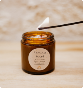 Les bougies Fleur d'Ô