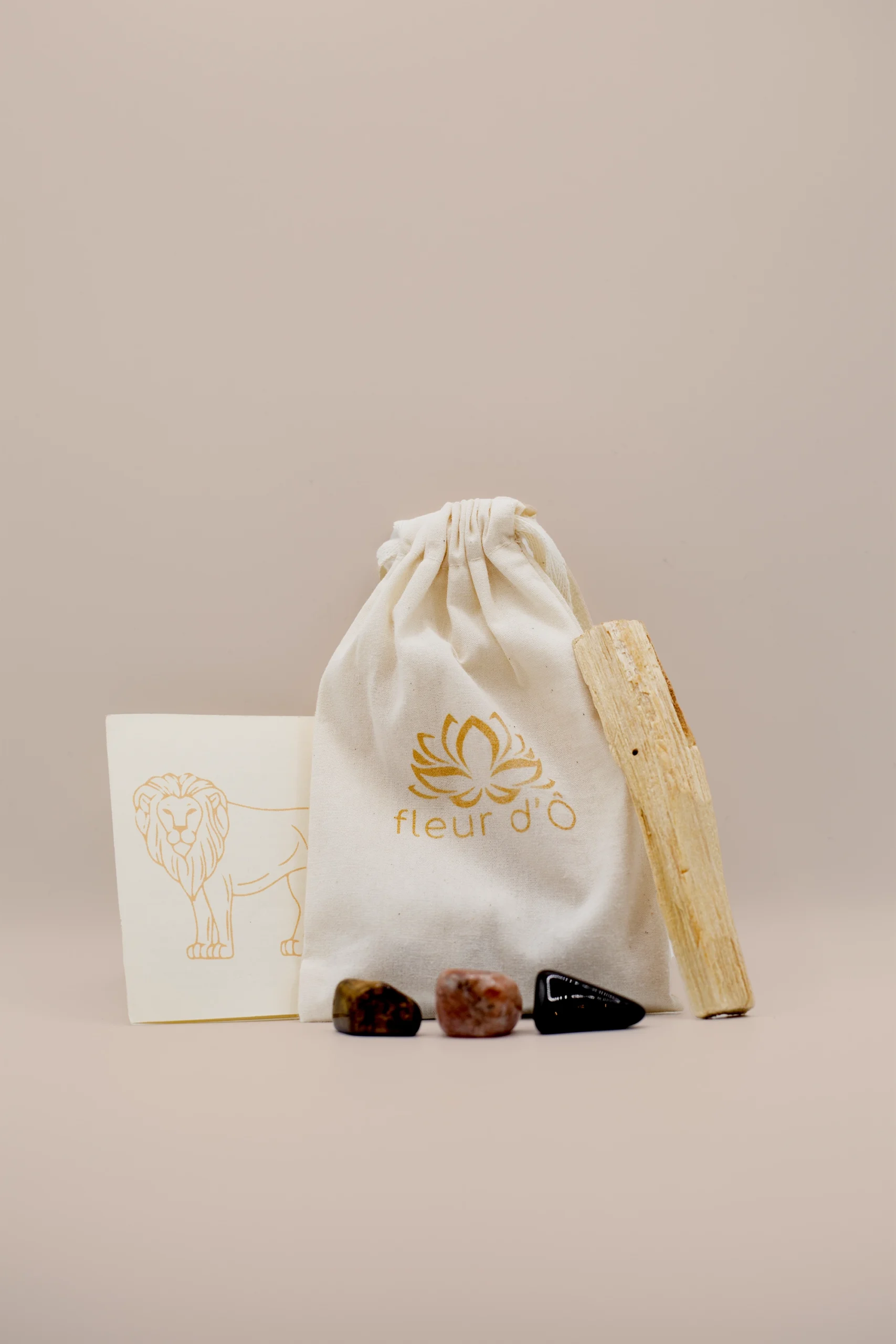 Pochon Astro - Lion - Fleur d'Ô