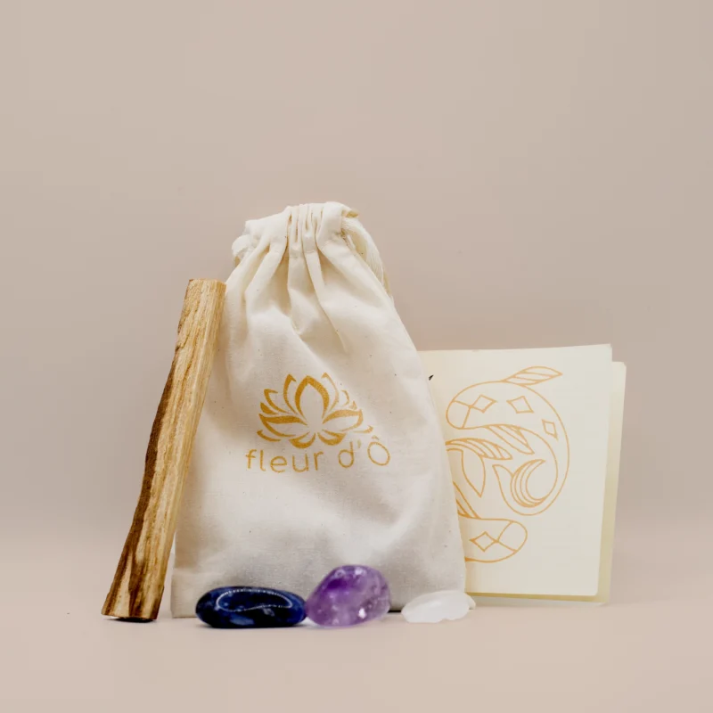 Pochon Astro - Poisson - Fleur d'Ô