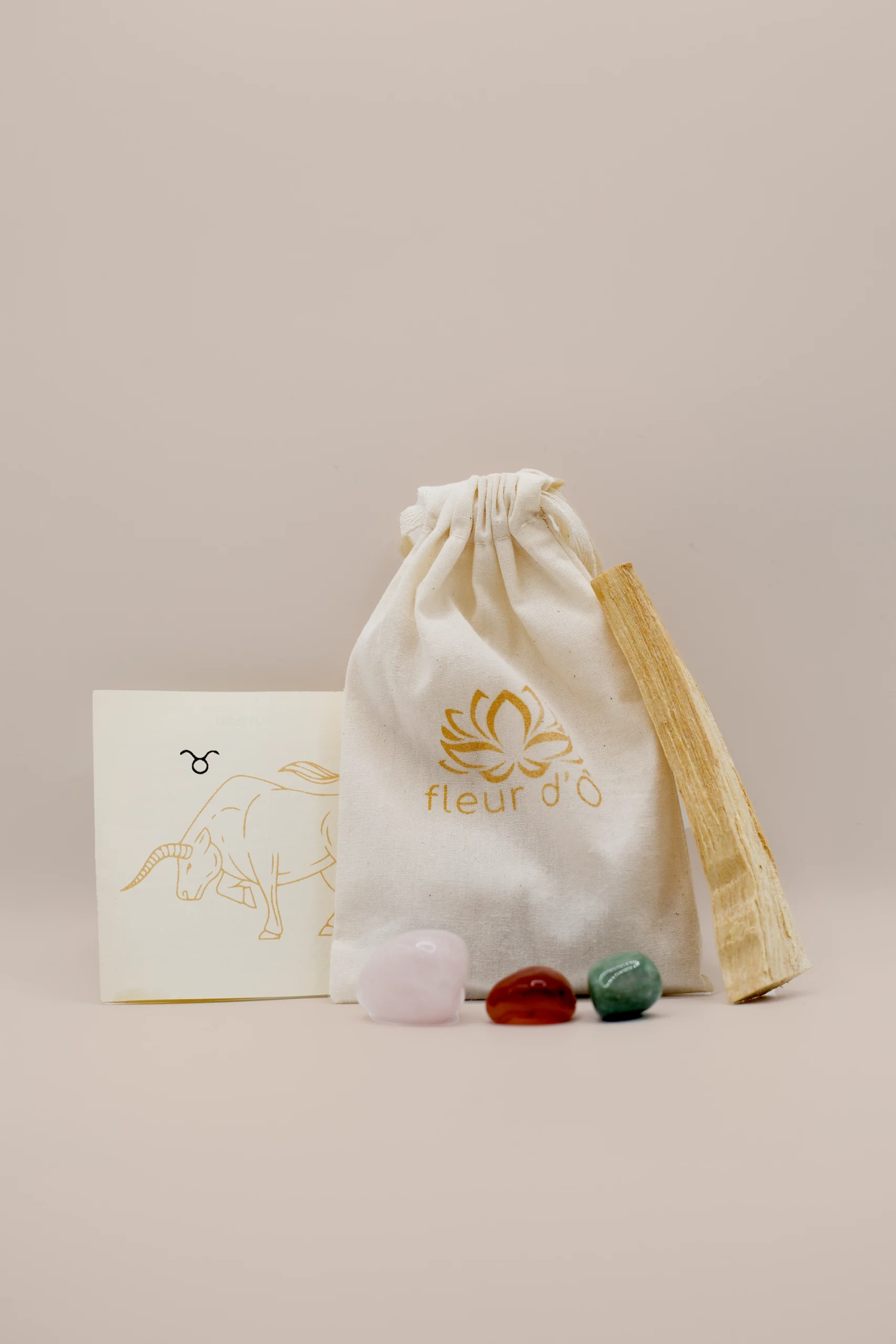 Pochon Astro - Taureau - Fleur d'Ô